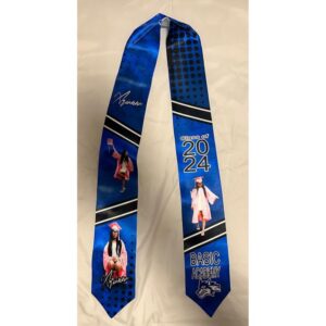 Graduation stole stock image