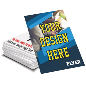 4x6 16pt flyers Printed front and back